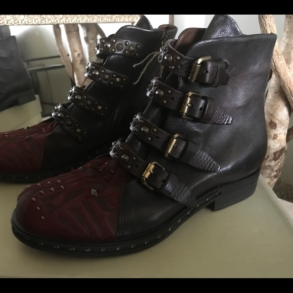 LAST ONE!!!  A.S. 98 Buckle Combat Boot - Picture 3 of 5